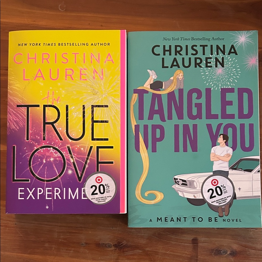 Christina Lauren Book Set - True Love Experiment & Tangled Up in You
